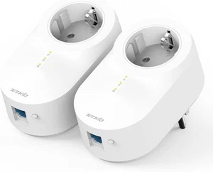 Tenda PH6 Powerline Adapter KIT AV1000 Gigabit Power 1000 Mbit/s Homeplug AV2 - Bild 1 von 1