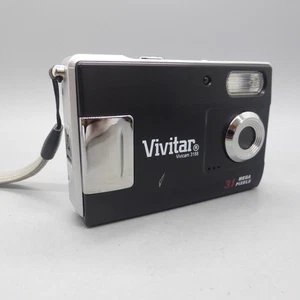 Vivitar Digital Camera Vivicam 3188 3.1MP Black Tested - Picture 1 of 8