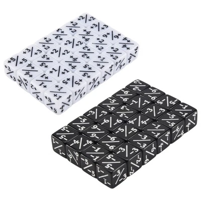 48 Pieces 16mm Dice Counters Token Dice Loyalty Dice D6 Dice Square for 9632 - Image 1 of 4