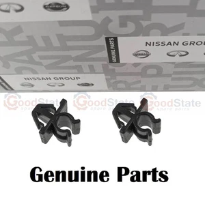 GENUINE Nissan Pulsar N15 Rear Parcel Shelf Clip Clamp Holder x2 - Picture 1 of 3