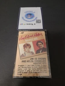 Greatest Hits by Jim Ed Brown (Cassette, Feb-1992, RCA) BRAND New Sealed - Picture 1 of 3
