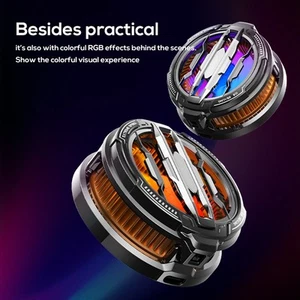Ventilateur Refroidisseur pour Smartphones avec Compatibilité Magnétique et Fo - Photo 1 sur 12