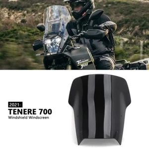 For Yamaha Tenere 700 2021-2024 Motorcycle Windshield Windscreen Wind Deflector - Picture 1 of 9