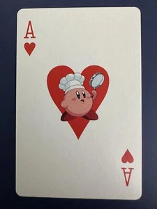 Kirby A Clover Playing Poker Card Kirby Super Star Blue Nintendo Japanese - Bild 1 von 6