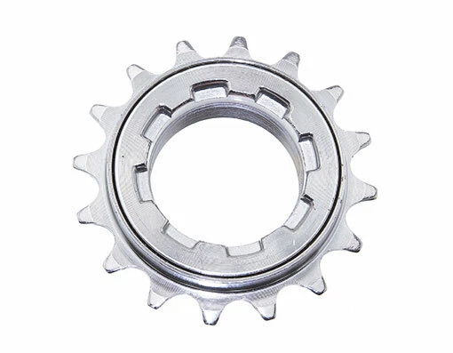 Ruby Bicycle 16 Teeth Track Freewheel Cog Single Speed 3/32 Chrome Bike Part  - Image 1 of 1