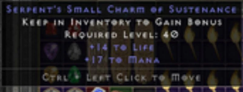 Diablo 2: Resurrected | +14 Life / +17 Mana Small Charm D2R - PC SC NL - Image 1 of 1