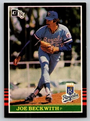 1985 Donruss - #541 Joe Beckwith - Image 1 of 2