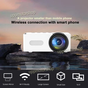 Portable Mini Projector 1080P Home Theater Cinema Projector for iPhone/Android - Picture 1 of 22