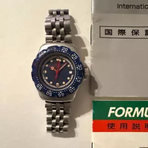 tag heuer Formula 1 370.508 Professional 200M Water Resistance Quartz JUNK - Picture 1 of 8