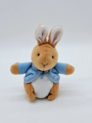 De colección Eden Peter Rabbit Peluche Bebé Sonajero Peluche Conejito Frederick Warne Foto 1 de 4
