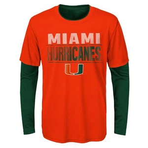 Outerstuff Youth NCAA Miami Hurricanes Performance T-Shirt Combo - Picture 1 of 4