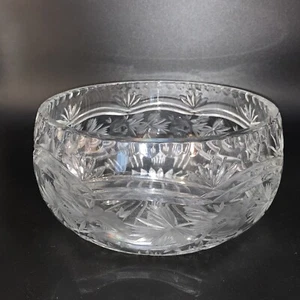 Ciotola Reflections Crystal Clear Industries Made in Poland 7,5" Dia Cardo Rosa - Foto 1 di 6