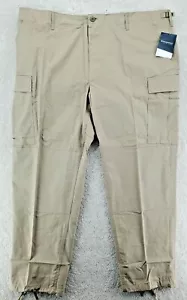 Propper BDU Trouser Khaki Button Fly men's size XXLR Tactical Military 125 NWT - Picture 1 of 12