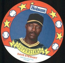 1990 MSA Holsum Discs #14 Dave Stewart