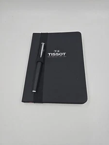 Tissot ledergebundenes Notizbuch und Tintenstift - Bild 1 von 7