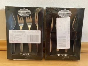 Kuchengabeln Stainless Toner Supermarket Line 2 x 4er Besteck Set Neu - Bild 1 von 3