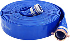 1147-2000-50 PVC Discharge Hose Assembly, Blue, 2" Male X Female NPSM, 65 Psi Ma