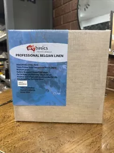 Belgian Linen Professional Stretched Canvas 305mm X 305mm - Foto 1 di 3