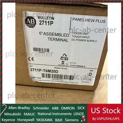 2711P-T6M20D BRAND NEW ALLEN BRADLEY Touchpad Touch Screen PanelView Plus 600 - Image 1 of 3