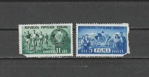IRAQ , 1950 , STUDENTS & SPORTS , SET OF 2 STAMPS , PERF , VLH , CV$2 - Picture 1 of 1