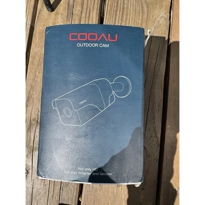 COOAU Cámara de Seguridad Exterior HD Impermeable Visión Nocturna Detección de Movimiento Foto 1 de 4