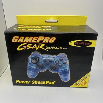 NIB Playstation PS1 GamePro Gear Pro Shock 2 GamePad Controller NEW - - Image 1 of 4