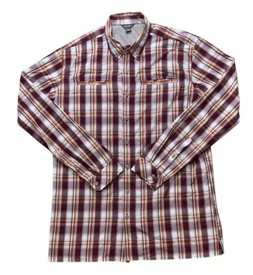 Eddie Bauer Shirt Mens Tall Large Button Down Plaid Long Sleeve Outdoor Casual - Image 1 of 4