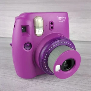 Cámara instantánea Fujifilm Instax Mini 9 púrpura - edición limitada totalmente funcional - Imagen 1 de 8