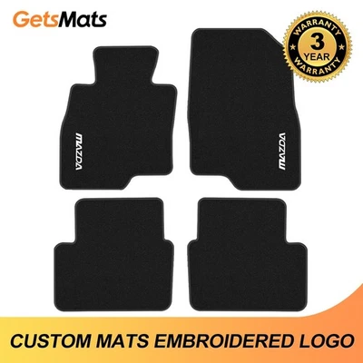 Alfombrillas de terciopelo de calidad para Mazda Mazda3 BM/BN 2013-2019 forros Foto 1 de 4