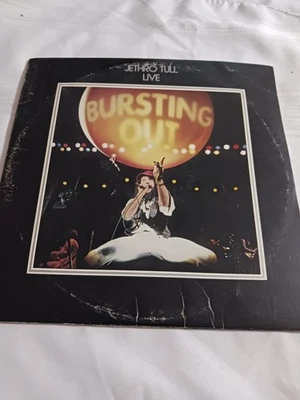 Jethro Tull Live Bursting Out Double Lp Vinyl Record Album Foto 1 de 4
