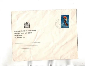 Tanganyika FDC Sc#52-cancelled EXPEDITION KILIMAJERO-Mountain Climbing - Picture 1 of 1