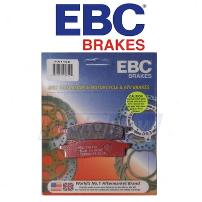 EBC Front X Series Carbon Brake Pads for 1986-2001 Yamaha YZ80 - Brake Brake zl Foto 1 de 4