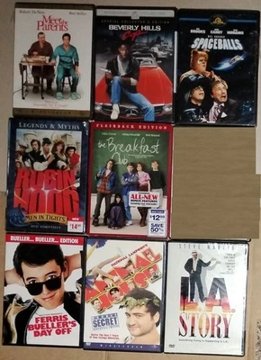 Comedy DVD Lot - Breakfast Club   Beverly Hills Cop - Spaceballs - Animal House Foto 1 de 4