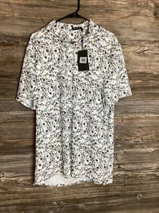 G/Fore G4 Polo Shirt Mens XL Botanic Garden Tech Birds Oak New NWT $120 - Picture 1 of 2