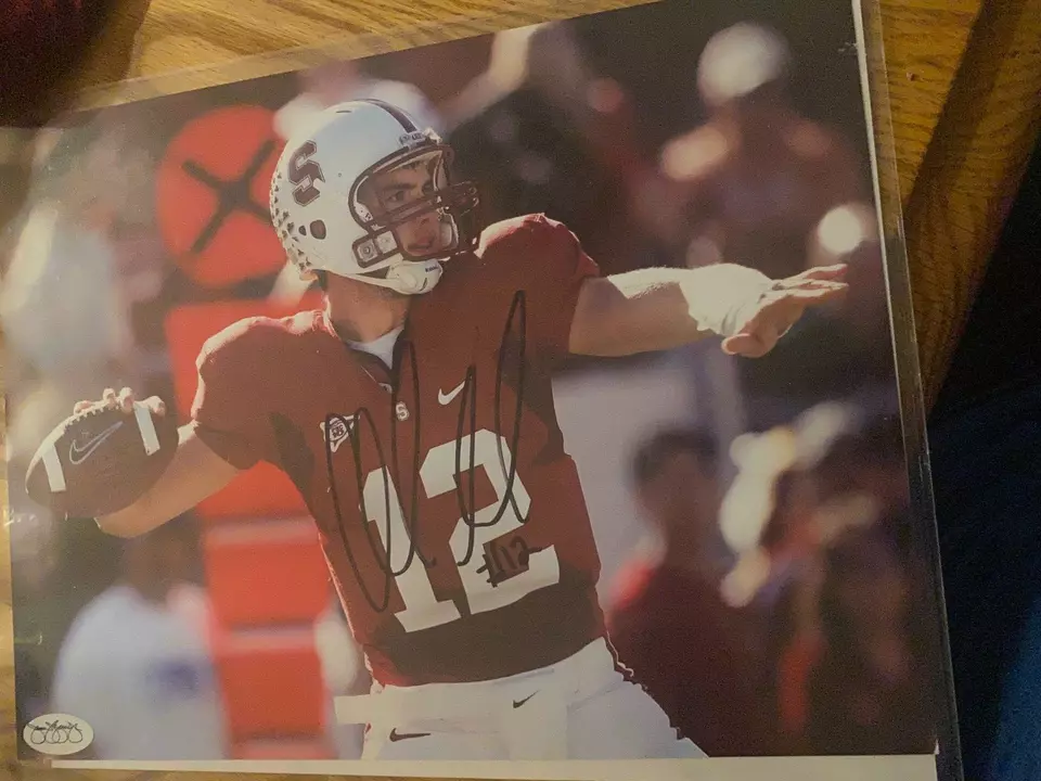 Andrew Luck Indianapolis Colts/Stanford Cardinal Autographed 8x10 Photo JSA - Image 1 of 1