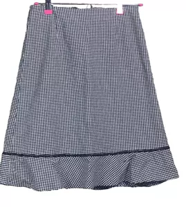 Women's Talbots Petite Stretch Skirt Size 6 Side Zip Flared @ Hem Mint Cond. - Picture 1 of 6