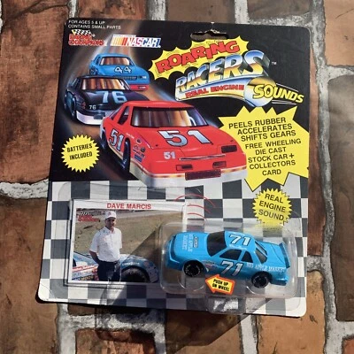 Racing Champions 1991 Roaring Racers Sounds #71 Dave Marcis NASCAR 1/64 MIP Foto 1 de 3