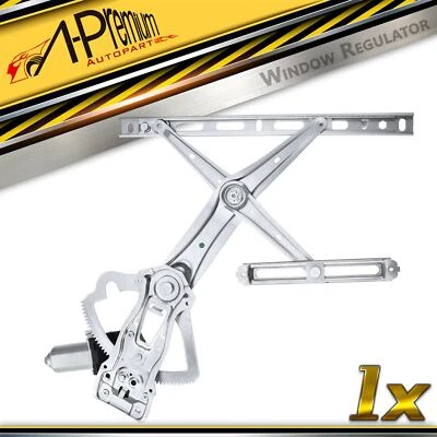 Regulador de janela com motor de 2 pinos dianteiro esquerdo para Mercedes-Benz CLK320 2001-2002 - Imagem 1 de 4