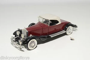RIO ROLLS ROYCE PHANTOM 1931 MAROON WITH BLACK EXCELLENT CONDITION - Picture 1 of 7