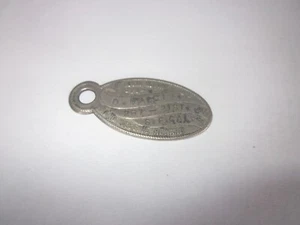 Vintage KEYCHAIN FOB IF FOUND RETURN TO And RECEIVE REWARD SAN FRANCISCO CA - Picture 1 of 5