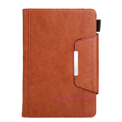 Universal Magnetic Leather Case Cover For 7'' 8'' 9.7" 10.1" 10.5 Android Tablet - Image 1 of 4