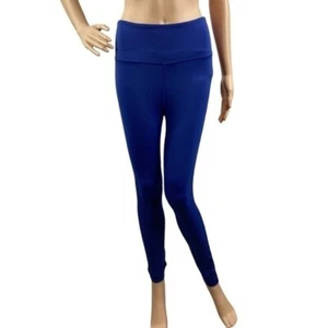 Zyia Active Neon Orange Curve Pocket Light n Tight Hi-Rise 7/8 Legging Sz 4 Blue - Picture 1 of 6