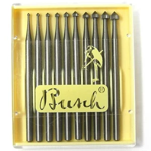 Busch Steinsetzfrässtift Set Nr. 413 Fraizer 10 Stück 1,00 mm bis 3,25 mm - TFS413 - Bild 1 von 2