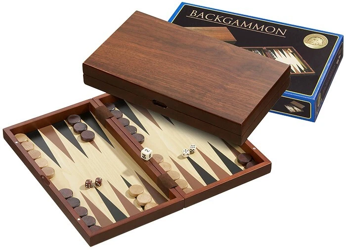 Philos Backgammon Andros Medium with Magnetic Lock 34.5cm x 19.5cm - Image 1 of 1