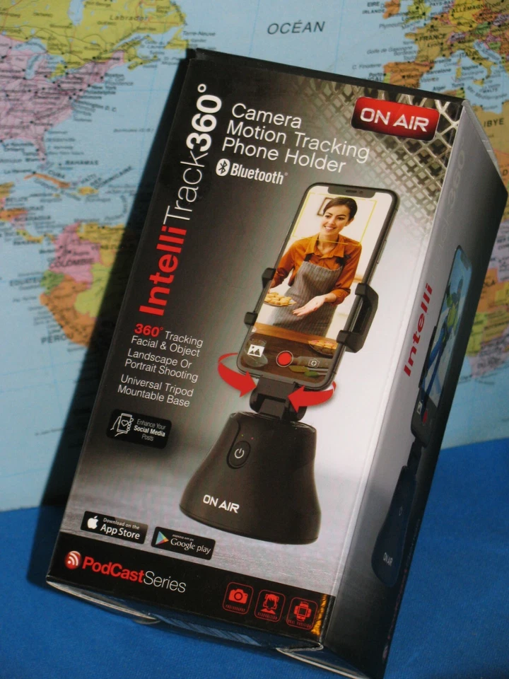 Tzumi Intellitrack360 Camera Motion Tracking Phone Holder