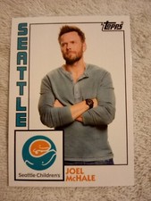 2020 JOEL MCHALE TOPPS SEATTLE CHILDREN'S HEROES SCH-18 CARD JEFF WINGER PWE