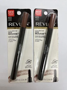 REVLON Colorstay Brow Mousse 403 Auburn 2 Pieces - Picture 1 of 3