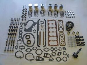 Deluxe Engine Rebuild Kit 1949-1954 Plymouth 218 230 pistons lifters valves