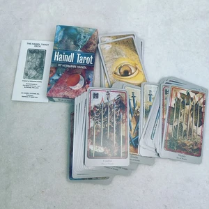 Haindl Tarot Deck by Hermann Haindl  Nature Spirituality Open Box - Picture 1 of 5