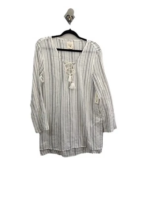 Billabong Same Story Encubrimiento de Natación L Rayas Blancas Con Capucha Con Cordones Algodón Resort  Foto 1 de 4